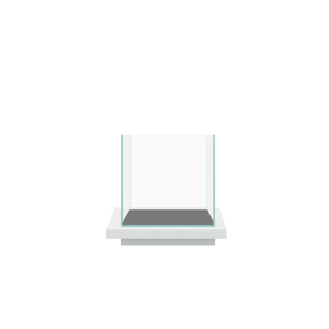 Tideline 2.1G Studio Cube Pedestal - White (9.9"x9.9"x1.5")