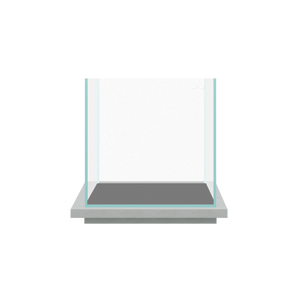 Tideline 7.1G Studio Cube Pedestal - Gray (13.8"x13.8"x1.5")