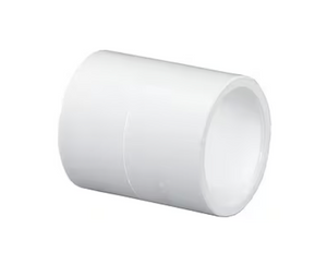 PVC Coupling SxS WHITE