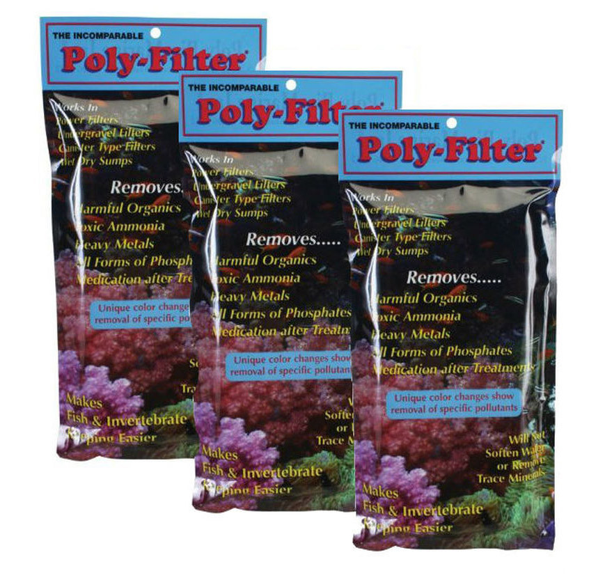 poly filter pads