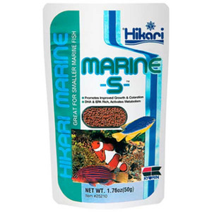 Marine S Pellet Fish Food (1.76 oz) - Hikari