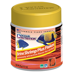 Ocean Nutrition Brine Shrimp Plus Flakes