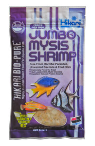 Hikari Bio-Pure Frozen Mysis Shrimp Fish Food Flat Pack 4oz