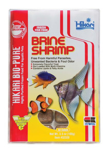 Hikari Bio-Pure Frozen Brine Shrimp Fish Food Cube Pack 3.5oz *LOCAL ONLY, NO OUT OF STATE SHIPPING*