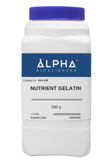 NUTRIENT GELATIN (N14-108) - Alpha Biosciences