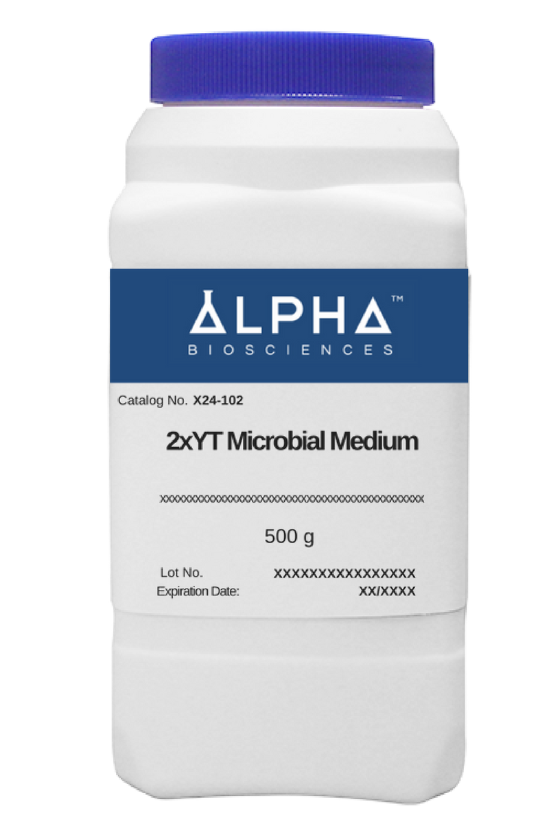 2XYT MICROBIAL MEDIUM (X24-102) - Alpha Biosciences
