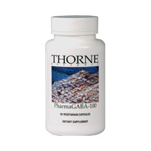 Thorne Research PharmaGABA-100 60 Veggie Caps