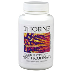 Thorne Research Double Strength Zinc Picolinate 180 Veggie Caps