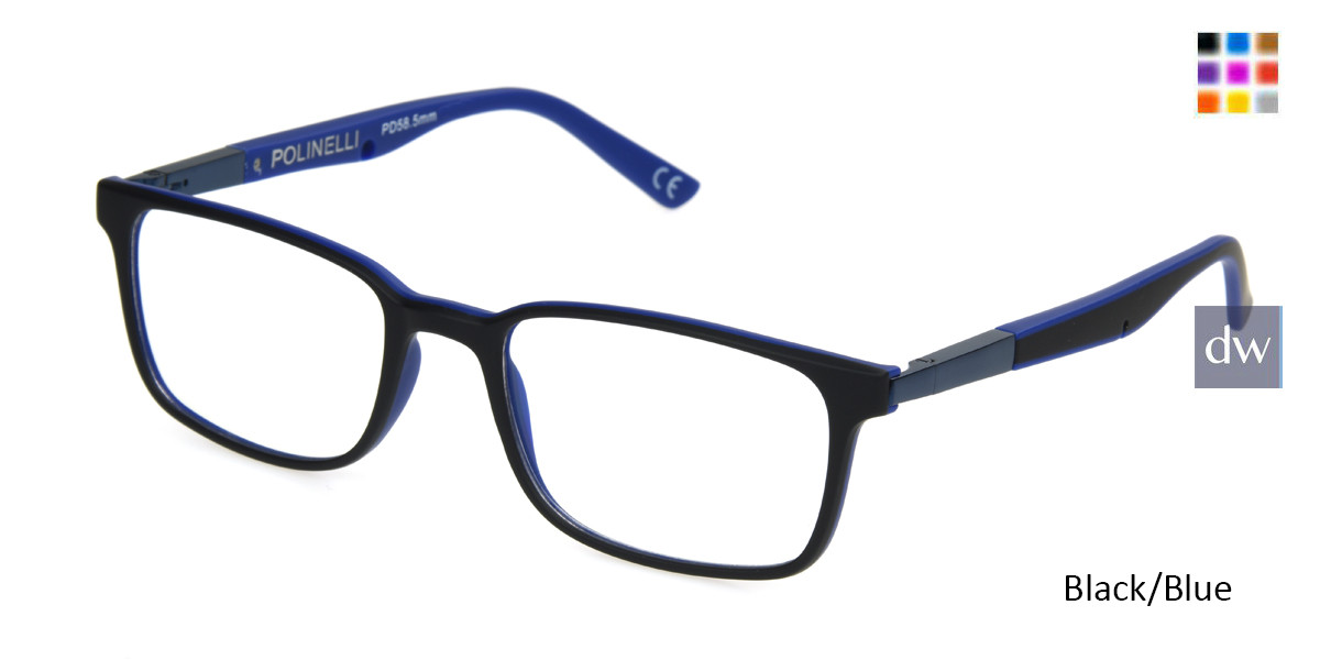 Polinelli P101 Unisex Prescription Eyeglasses Daniel Walters Eyewear