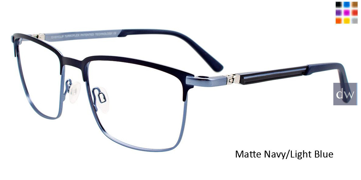 Easy Clip EC496 Eyeglasses (ClipOn) Daniel Walters Eyewear