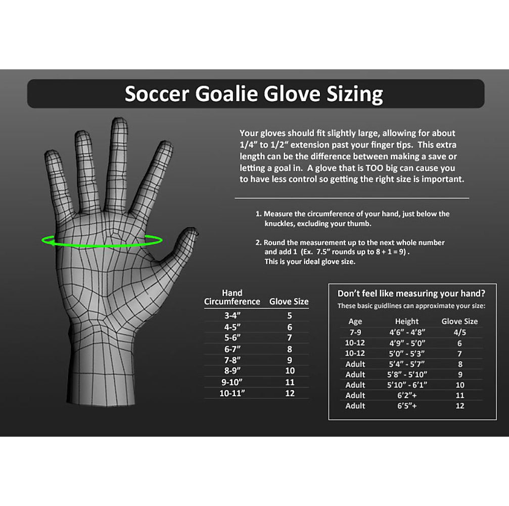 size 7 goalie gloves