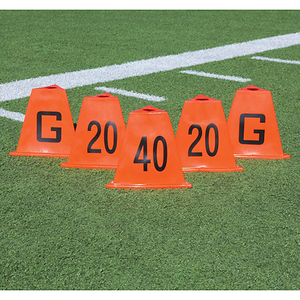 Flag Football Stackable Sideline Markers Set