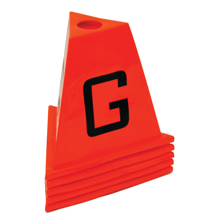 Flag Football Stackable Sideline Markers Set