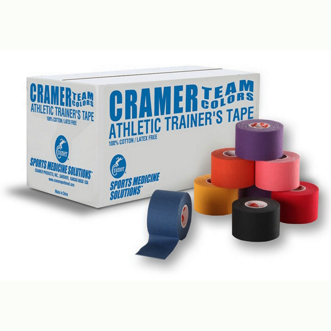Cramer 750 Colored Athletic Tape Case Athletic Stuff