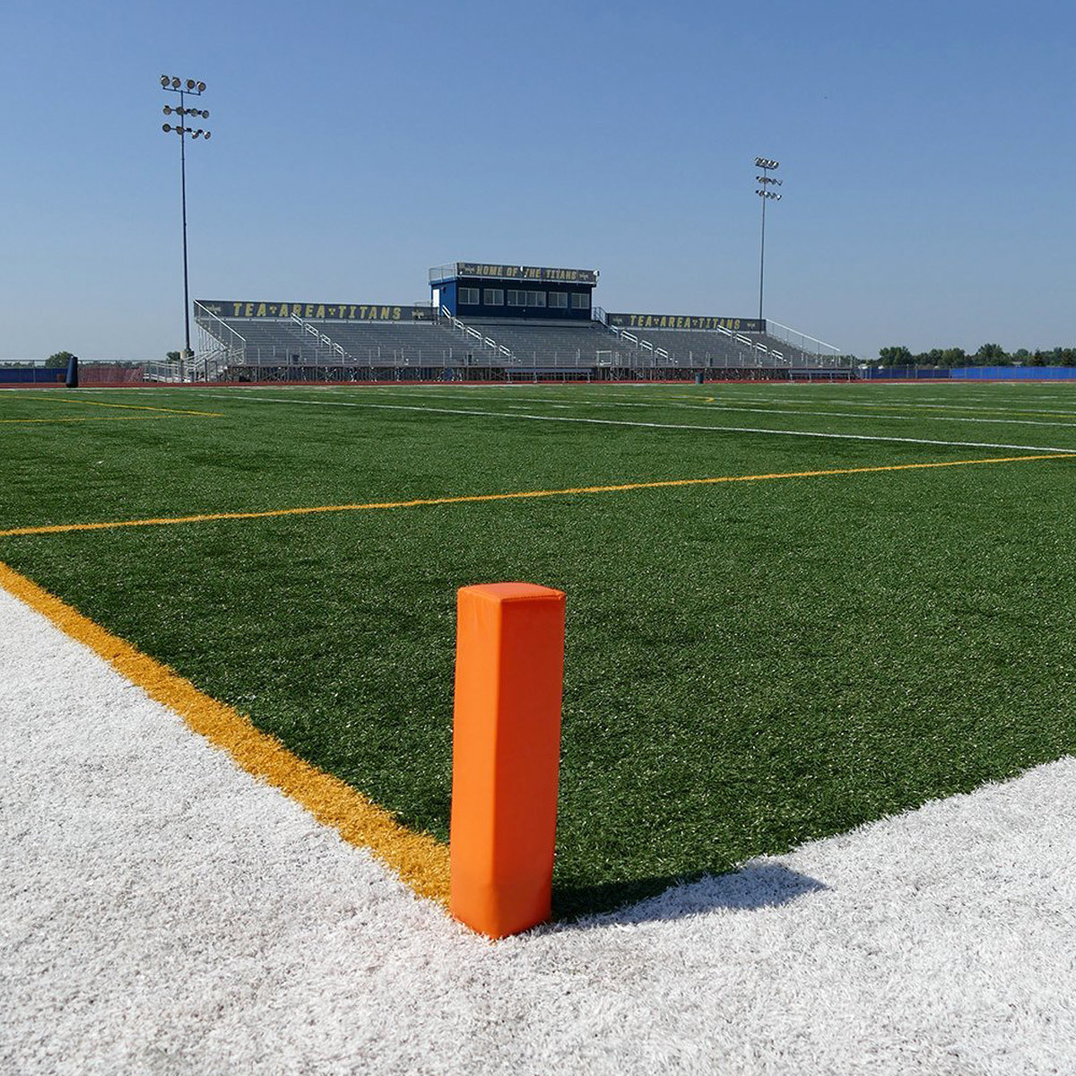 weighted anchorless endzone pylons set weighted anchorless endzone pylons set