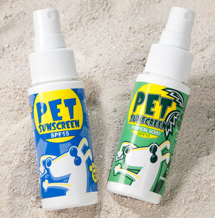puppy sunscreen