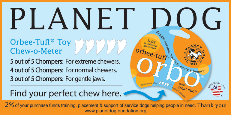 Planet Dog Chew-o-Meter