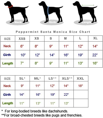 top paw dog coat size chart - Part.tscoreks.org