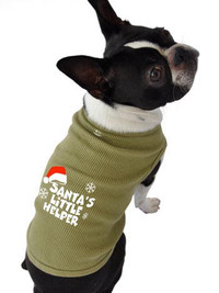 Santa's Little Helper Tank Sweatshirt T-Shirt Bandana