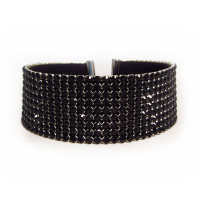 Swarovski Crystal Dog Collar Necklaces (9 Rows)