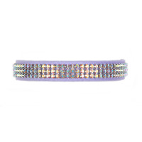 Susan Lanci Giltmore III Ultrasuede Collars (AB Crystals)