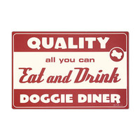 Doggie Diner Foam Rubber Placemat