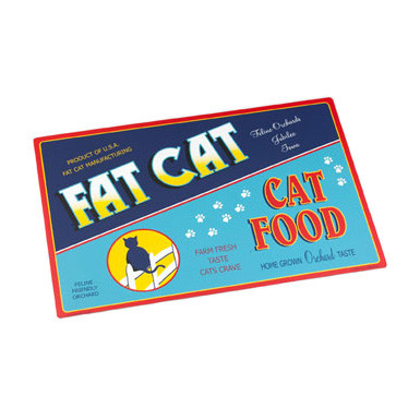 Vintage Pet Fat Cat Placemat
