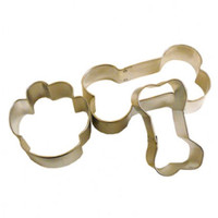 Bone and Paw Cookie Cutters