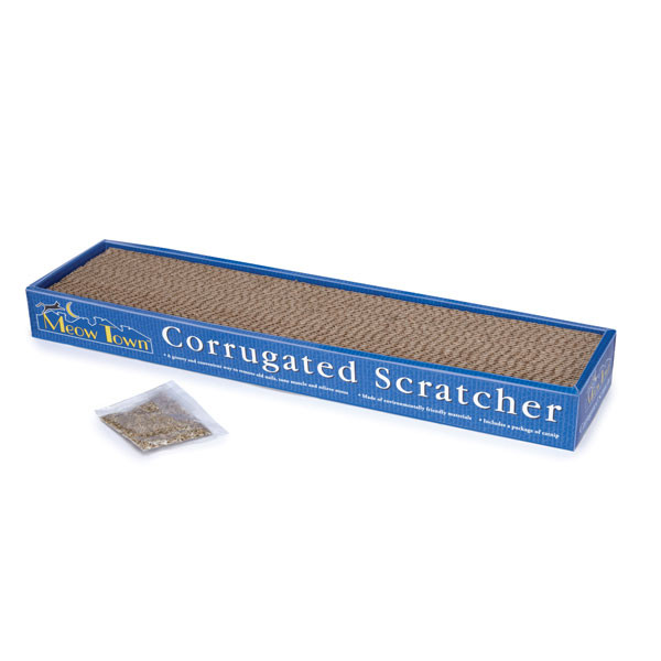 cat corrugated scratcher