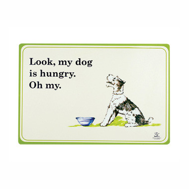 dog training placemat