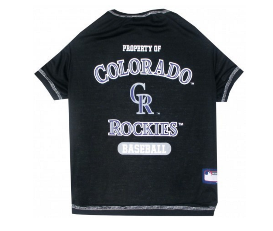 colorado rockies dog jersey