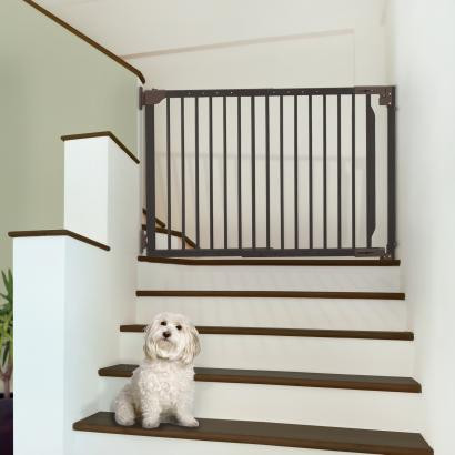 Expandable Walk Thru Pet Gate