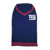 New York Giants Dog Sweater