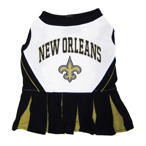 New Orleans Saints Cheerleader Dog Dress