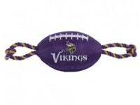 Minnesota Vikings Nylon Football Dog Toy
