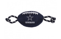 Dallas Cowboys Nylon Football Dog Toy