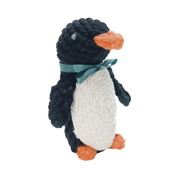 penguin dog toy
