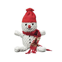 Snowman Rope Dog Toy