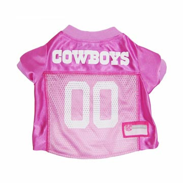 pink toddler dallas cowboys jersey