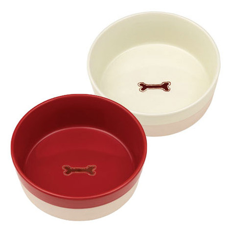 Two-Toned Pet Bowls