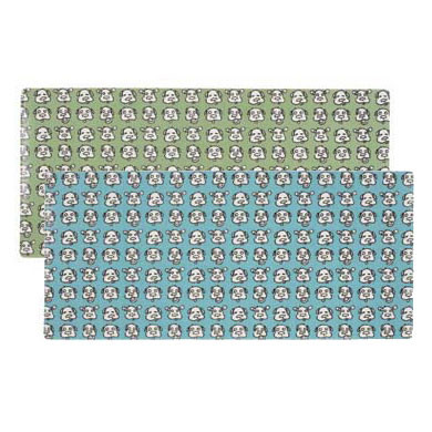 Dog Face Pattern Skinny Placemats