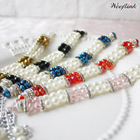Wooflink Pearls and Candies Necklace