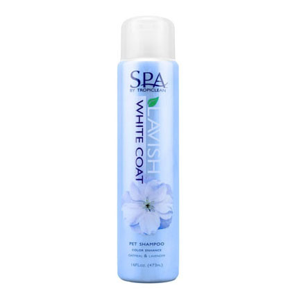 SPA Lavish White Coat Shampoo by Tropiclean