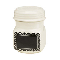 Chalk-a-Doodle Ceramic Mini Jar
