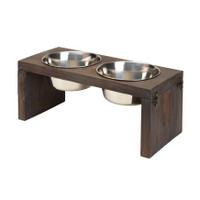Jumbo Stainless Steel Bowl Set with Hinged Stand