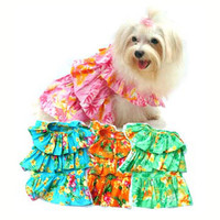 Hawaiian Muu Muu Dog Dress