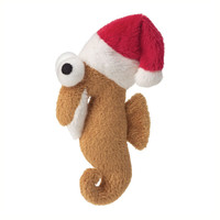 Holiday Seahorse Catnip Toy