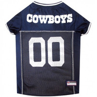 pink dallas cowboys dog jersey