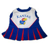 Kansas Jayhawks Cheerleader Dog Dress