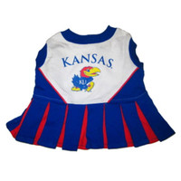 Kansas Jayhawks Cheerleader Dog Dress
